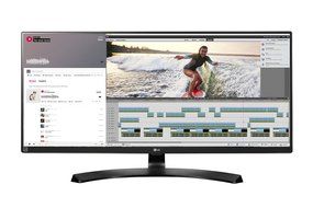 LG 34UM88C-P 34-Inch 21:9 UltraWide QHD IPS Monitor with USB Quick Charge N2