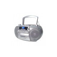 Supersonic SC-727 Portable CD/Cassette/AM/FM/MP3 Audio System (Silver)