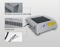 5000 Watt Countertop Commercial Induction Cooktop Burner, Electric Magnetic Stove N2