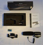 BRONSTEIN BRN 900 (HD Audio w/Noise Redux) Video Microphone with Rubber Shockmount N5