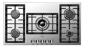 Fulgor Milano F4GK36S1 400 Series Gas Cooktop with 5 Burners, 36", Stainless Steel