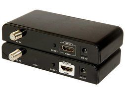 E-SDS 1080P HDMI Extender over Coaxial Cable,HDMI Signal to HD Digital TV Signal Based on DVB-T CATV Up to 328... N2
