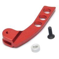 RioRand Aluminum Alloy Red Vertical Hang 3-Hole Transmitter Neck Strap Balancer
