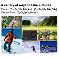 Elephone ELE Explorer Action Camera Wifi Ultra HD 4K 15fps 16MP 2.0 inch LCD Screen 170&deg; Wide Lens Waterproof... N3