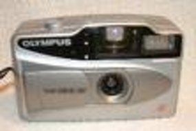 OLYMPUS Trip XB41 Gold Metallic Color Auto Focus Camera