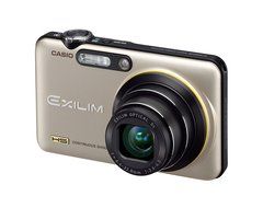 Casio Exilim Ex-fc150 High Speed Slim Camera Gold with 10.1 Megapixels,5x Optical Zoom,2.7" LCD