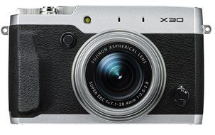 Fujifilm X30 12 MP Digital Camera with 3.0-Inch LCD (Silver) N5