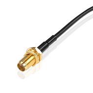 Nagoya NA-771 Radio Antenna, SMA Female 15.6&quot; Whip VHF/UHF (144/430MHz) High Gain Antenna for Baofeng, Pofung N3