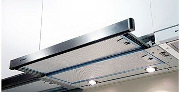 Faber CRIS24SS 24" Cristal Slide Out Range Hood, Stainless Steel, 300 CFM N4