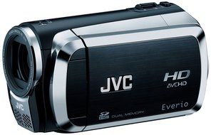 JVC Everio GZ-HM200 Dual SD High-Def Camcorder (Blue) (Discontinued by Manufacturer) N2