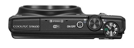 Nikon COOLPIX S9600 16MP WiFi Camera w/ 22x Optical Zoom (Black) (Discontinued by Manufacturer) N5
