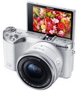 Samsung NX500 28 MP Wireless Smart Mirrorless Digital Camera with 16-50mm Power Zoom Lens (Brown) N11