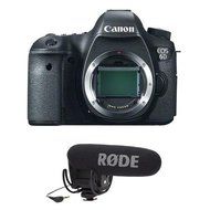 Canon EOS-6D Digital SLR Camera Body, 20.2 Megapixel - WITH Rode Microphones VideoMic Pro R Cardioid Condenser...