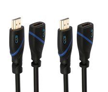 High Speed HDMI Cable - 50 Feet, With Ethernet - CL3 Certified - Supports 3D and Audio Return Channel N3
