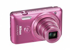 Nikon COOLPIX S6900 16MP Digital Camera with 12x Zoom, Glossy Pink (International Version, No Warranty)