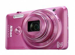 Nikon COOLPIX S6900 16MP Digital Camera with 12x Zoom, Glossy Pink (International Version, No Warranty) N2