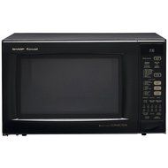 Sharp R-930AW 1-1/2-Cubic Feet 900-Watt Convection Microwave, White N3