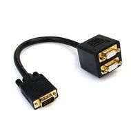 StarTech.com VGASPL1VV 1-Feet VGA to 2x VGA Video Splitter Cable - M/F N2