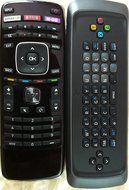 New VIZIO Qwerty dual side keyboard internet smart tv remote---for VIZIO E420i-A1 E500i-A1 E601i-A3 E470i-A0 M420KD...