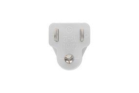 SF Cable, 6 ft 18 AWG Universal Power Cord (IEC320 C13 to NEMA 5-15P) White Color N2