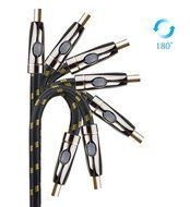 FARSTRIDER HDMI 2.0 Cable 25 Feet (8 Meters) High Speed, Supports Ethernet, 2160P, 4k, 3D, 24K Gold Connector,... N5