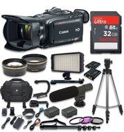 Canon XA35 Professional Camcorder 2pcwith Sandisk 32GB High Speed Memory Card + Video Accessory Bundle - International...