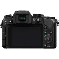 Panasonic Lumix DMC-G7 4K Wi-Fi Digital Camera &amp; 14-42mm (Black) with 45-150mm Lens + 64GB Card + Case + Flash... N7