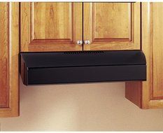 GE JV565HBB Profile 36" Black Under Cabinet Range Hood