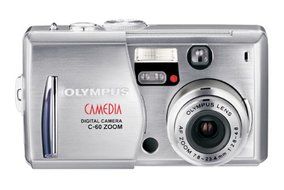 Olympus C60 6MP Digital Camera with 3x Optical Zoom N2