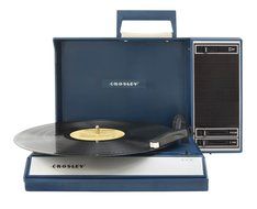 Crosley CR6016A-RE Spinnerette Portable USB Turntable with Software for Ripping and Editing Audio, Red N10