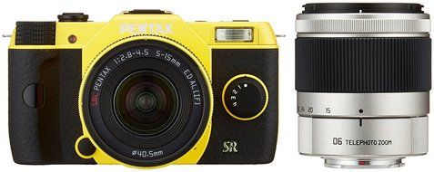 PENTAX mirrorless single-lens Q7 double zoom kit [standard zoom 02 STANDARD ZOOM ? telephoto zoom 06 TELEPHOTO...