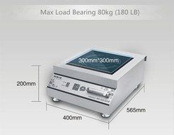 5000 Watt Countertop Commercial Induction Cooktop Burner, Electric Magnetic Stove N3