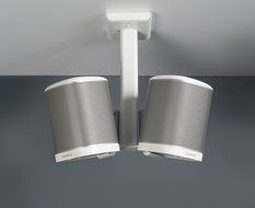 Flexson Double Ceiling Mount for a pair of Sonos Play:1 Speakers (White) N3