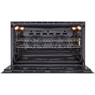 Haier HCR6250ADS 36" Dual Fuel 3.8 Cu. Ft. Capacity Freestanding Range in Stainless Steel N7