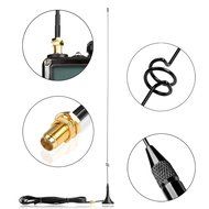 Nagoya NA-771 Radio Antenna, SMA Female 15.6" Whip VHF/UHF (144/430MHz) High Gain Antenna for Baofeng, Pofung N6
