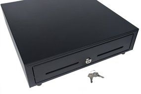 Star Micronics 37965600 Model CD3-1616BK58-S2 Cash Drawer, 16" x 16", Printer Driven, 5 Bill-8 Coin, 2 Media Slots... N2