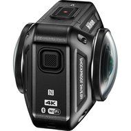 Nikon KeyMission 360 4K Ultra HD Action Camera with Built-In Wi-Fi + Outdoor Action Kit + 64GB Memory Card &amp; Micro... N5