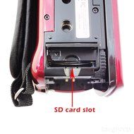 Toughsty&trade; 2.7&rdquo; LCD 720P Full HD DV Camera 16x Zoom Camcorder 270&deg;Rotation(Red) N6