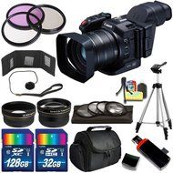 Canon XC10 4K Professional Camcorder - International Version (No Warranty) + 1160GB Bundle + Deluxe Accessory... N8