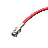 25 foot Red BJC High-flex 3G/6G HD SDI patch cable, BNC to BNC