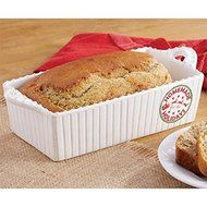 Mud Pie Homemade Mini Loaf Pan, White