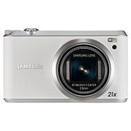 Samsung WB350F 16.3 Megapixel Compact Camera - White - 3 Touchscreen LCD - 16:9 - 21x Optical Zoom - 9.4x - Optical...