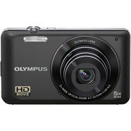 Olympus VG-120 14 MP Digital Camera , 5X Wide-Angle Optical Zoom (26mm), 3" LCD, (Black) (Old Model)