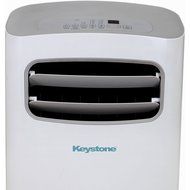 Keystone KSTAP14CG 14,000 BTU 115V Portable Air Conditioner with Remote Control, White/Gray N2