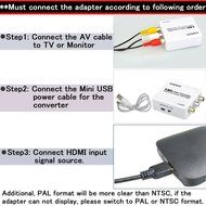 COWEEN VGA to HDMI Adapter Full HD VGA to HDMI Converter With Audio Video Adapter 1080P VGA2HDMI for PC Laptop... N19