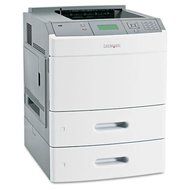 T654DTN Mono Laser Printer 50 Ppm Duplex Network &amp; USB Xtr Drawer