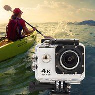 MARVUE MA30 4K WIFI Sports Action Camera FULL HD 1080P 60fps 16MP Waterproof Digital Video Recorder (WHITE) N9