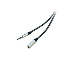SIIG 10 Feet (3M) Fabric Woven Braided 3.5mm Stereo Aux Extension Cable for Smartphones or Tablets, Durable and... N5