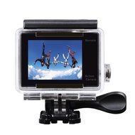 YELIN H8R Wifi Waterproof Action Camera (Black) + Sony IMX Sensor + Dual Screen + 170 Degree + 2.4G Remote+Extra... N5