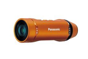 Panasonic A1: Ultra-Light Wearable HD Action Cam - HX-A1MD (Orange) N5